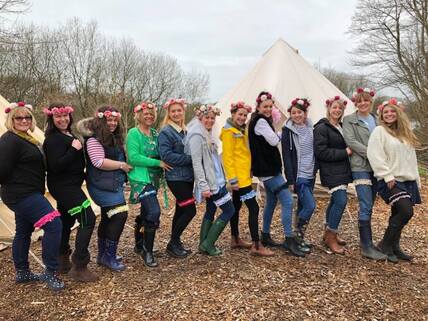 Craft Hen Parties with Crafts and Giggles in West Sussex